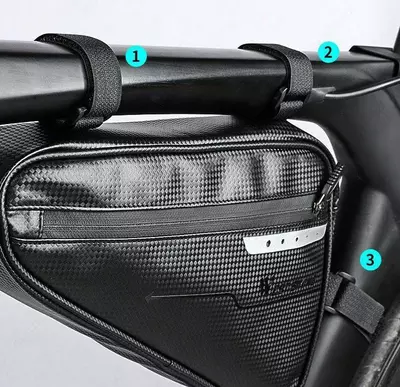 Сумка под-рамная WEST BIKING 1.7L