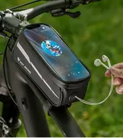 Велосипедная сумка WEST BIKING на раму с держателем для телефона - 195 000 сум