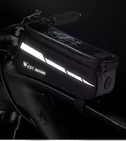 Велосипедная сумка WEST BIKING на раму с держателем для телефона velo-zapchasti