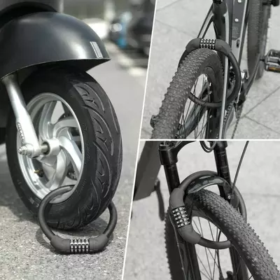  ROCKBROS RKS570-BK kodli qulfi - velo-zapchasti