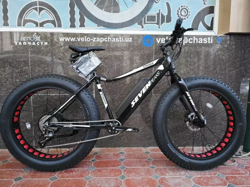 Электро фэтбайк SEVEN PEAKS 26×4.9