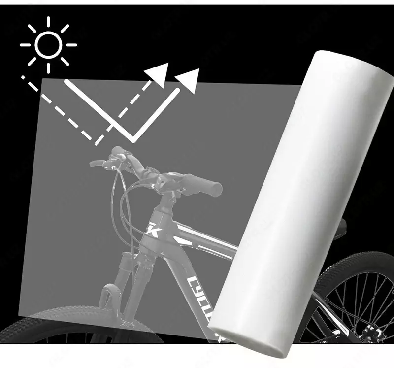  Velosiped himoya plyonkasini band qiling - velo-zapchasti