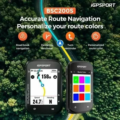  iGPSPORT BSC200S velosiped kompyuteri - har bir sayohatingiz uchun aqlli yordamchi! - 