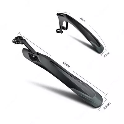 Велосипедные крылья RBRL RL-990F/R (24–29")