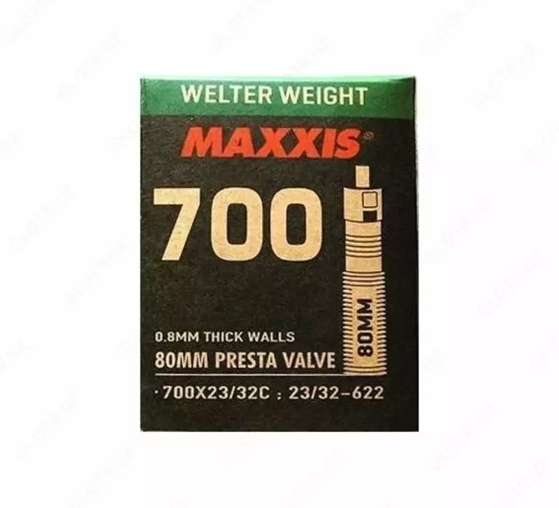 Камера MAXXIS Welter Weight 700×23/32C Presta FV 60 мм и 80 мм