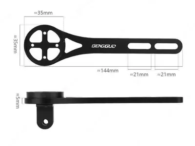 BENGGUC BG-2116 — держатель велокомпьютера и фонаря