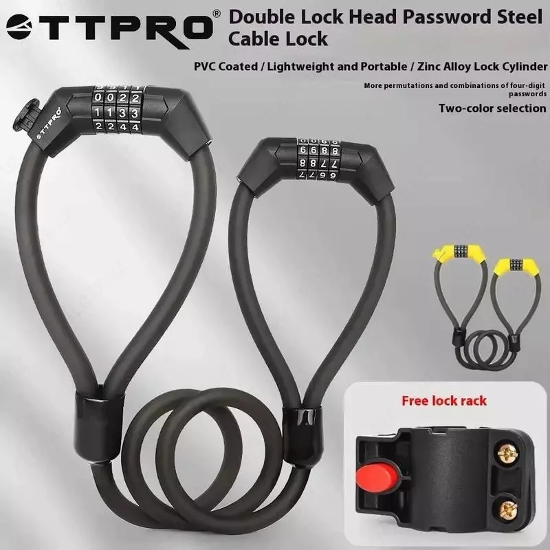 Надежный кодовый замок TTPro Double Lock двойной
