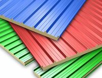 от {0} сум Стеновые сэндвич-панели плотность  15кг/м3