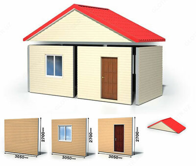 от 140 000 сум / шт. Сэндвич-панели