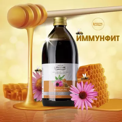 Натуральный напиток Иммун Фит для иммунитета с эхинацеей
