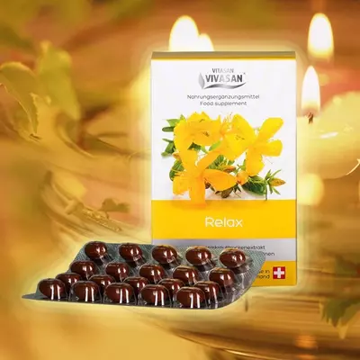 РЕЛАКС КОМПЛЕКС капсулы со зверобоем и витаминами от стресса