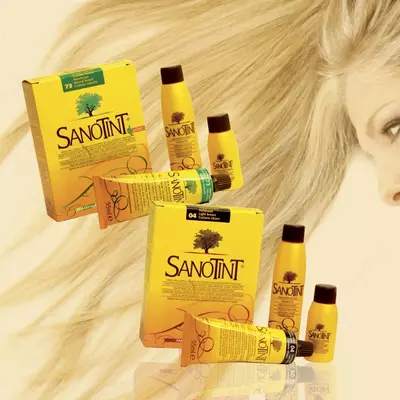Краска для волос без аммиака и парабенов Санотинт 42 оттенка