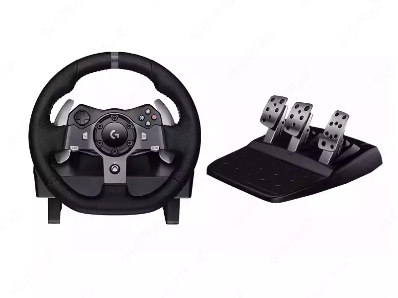 Руль новый Logitech G920 с педалями.