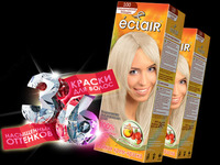 Стойкая крем-краска для волос "eclair" (36 оттенков)