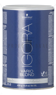 Schwarzkopf Professional Igora Vario Blond Extra Power - Yorituvchi kukun (450 g)