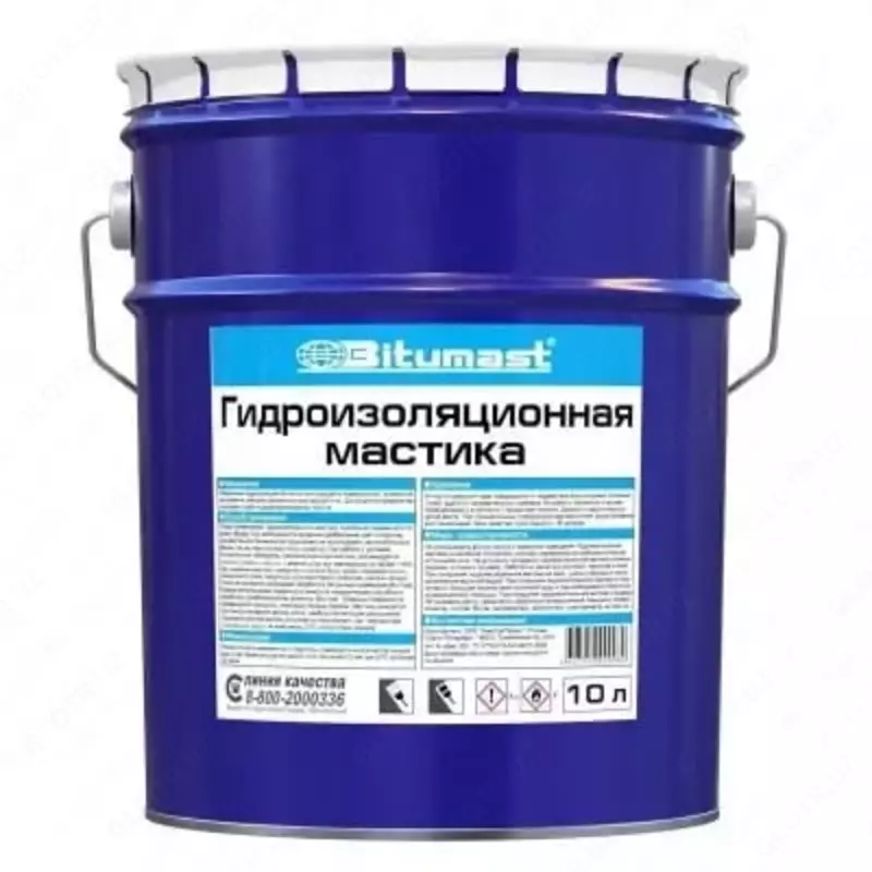 Мастика Bitumast Гидроизоляционная