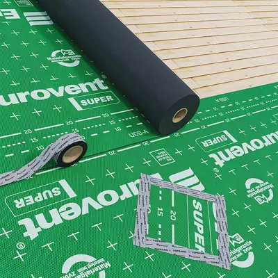  Односторонняя лента из нетканного полипропилена и клея Eurovent TOPBAND (50ммх25м) - 