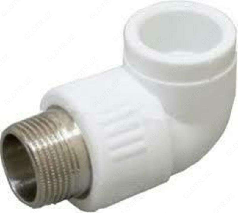 Угол комбинированный НР 90° 25x3/4"