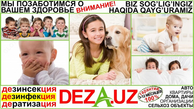  5. Дезинфекция ДЕТСАДЫ И ШКОЛЫ в Ташкенте и вилоятах - лицензия + гарантия - 