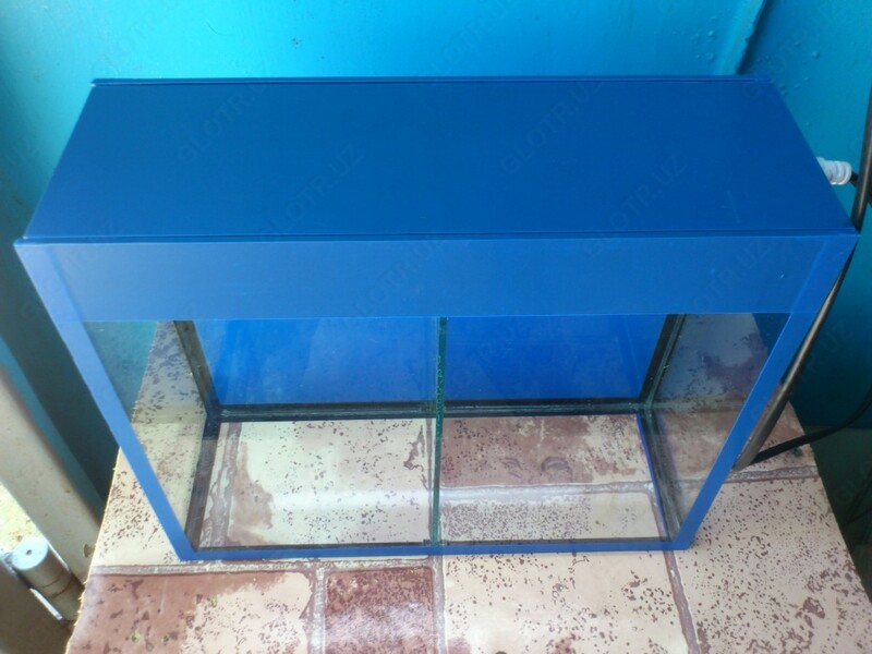 Мини-аквариум с лампой и съёмной перегородкой. - от {0} сум