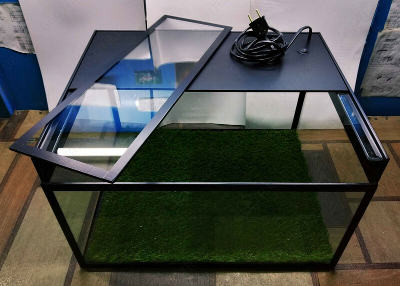 от {0} сум Террариум модель № 1 (02).с у/ф лампой и искусственным газоном