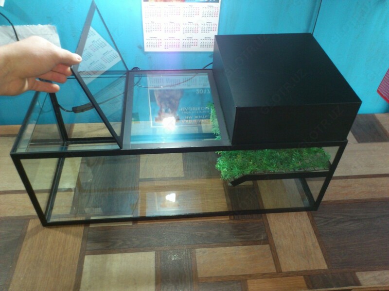 Аква-террариум с островком. - от {0} сум