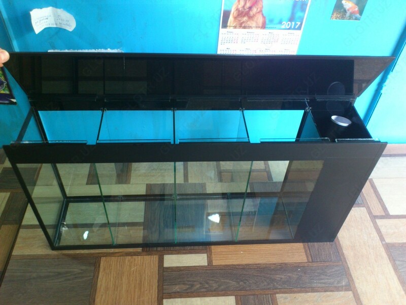 Аквариум со съёмными перегородками.(переноска) - от {0} сум