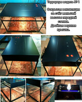 Террариум модель № 1 c у/ф лампой и лампой накаливания.