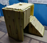 от {0} сум Двухэтажный домик оформленный камышом.