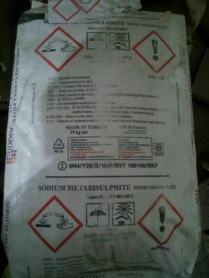 Пиросульфит натрия ( Метабисульфит натрия ) E223