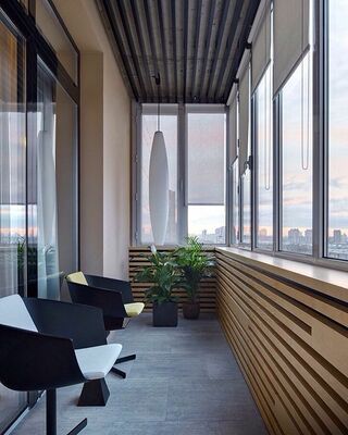 Стеклянные двери