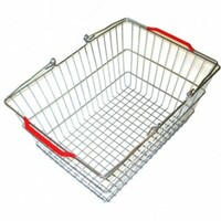 Корзина металлическая покупательская