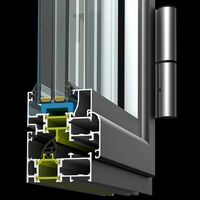 пвх и алюминий.