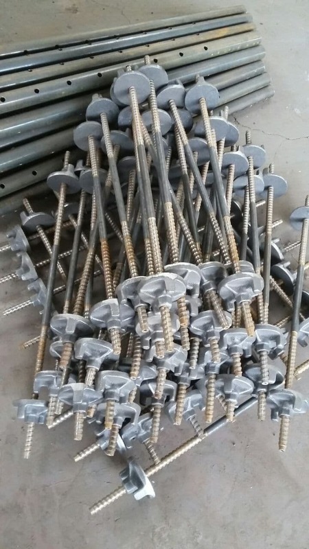 Kalıpları bog'lash uchun tayrotlar