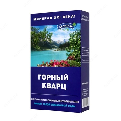 АКТИВАТОР ВОДЫ ГОРНЫЙ КВАРЦ 150Г - 79 000 сум / упаковка