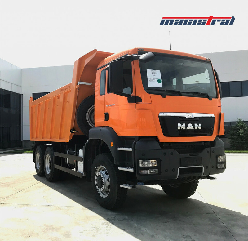 Новый автосамосвал MAN: специально для тяжелых условий