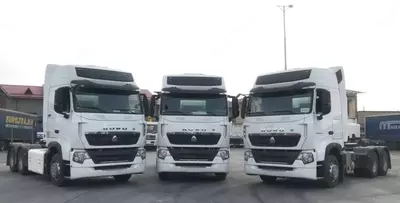 Тягач Howo T7H 6x4 CNG газовый на метане