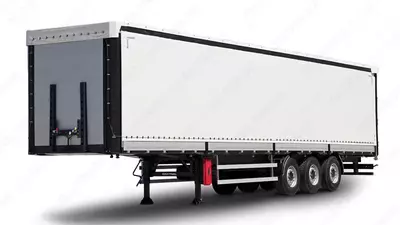 Полуприцеп шторный UzAutoTrailer