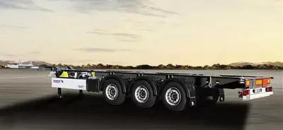Полуприцеп контейнеровоз Schmitz Gooseneck
