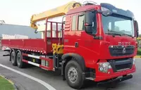 Бортовой кран-манипулятор Howo-TX 6x4 10 т