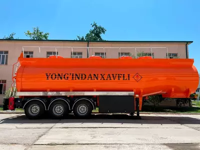 Полуприцеп бензовоз Krantas 40 куб.м 4 отсека - Цена по запросу