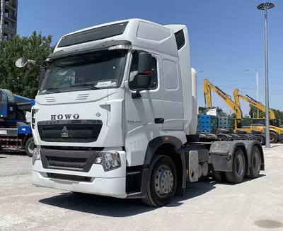 Тягач Howo T7H 6x4 CNG AMT газовый на метане