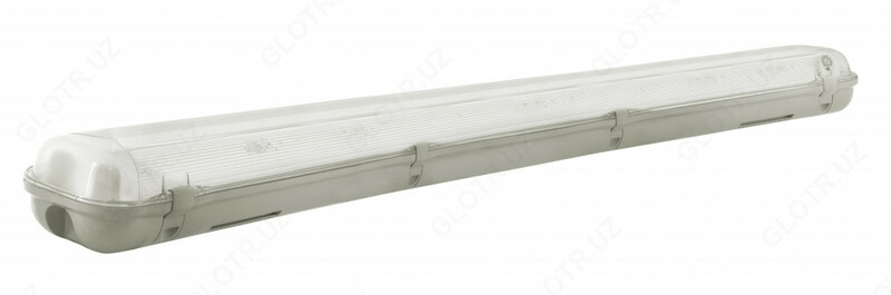 LED светодиодная лампа 2х18 36w (ПВЛП) ПОЛОСА ДИОТ