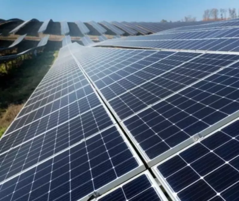 Сетевая солнечная станция 4,95 МВт