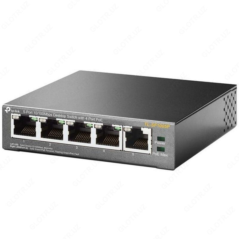 Коммутатор TP-Link TL-SF1005P 5-портовый