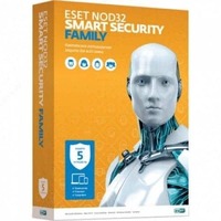 ESET NOD32 Internet Security 1 год на 5 устройств