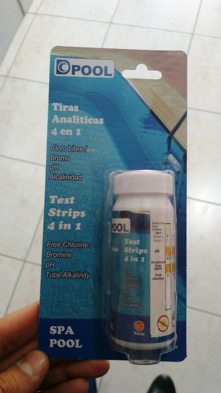 Тестер для бассейна Хлор/pH Только в розницу