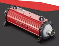 75 kVt titaniumli spiral quvurlar bilan issiqlik almashtirgich