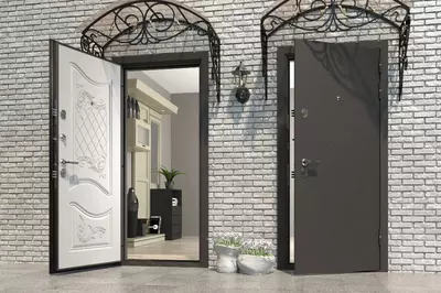 Прочные межкомнатные и железные двери MDF-двери и металлические двери высокого качества - 1 700 270 сум / шт