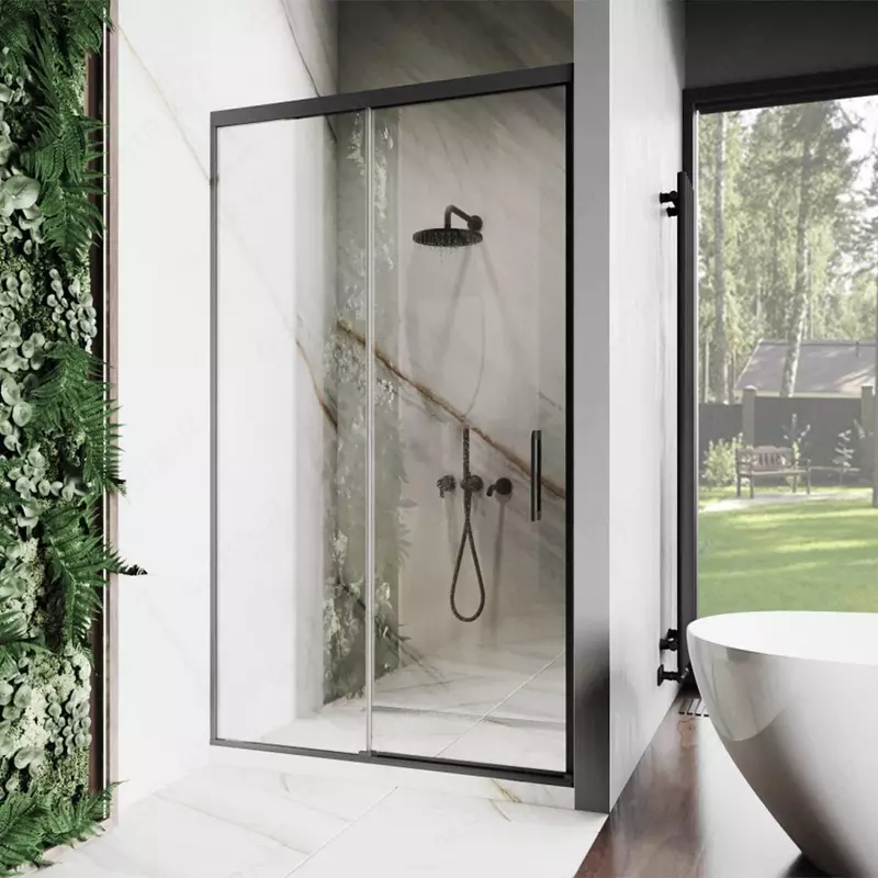 Перегородка для душа из стекла. Душевая кабина - от 1 250 000 сум